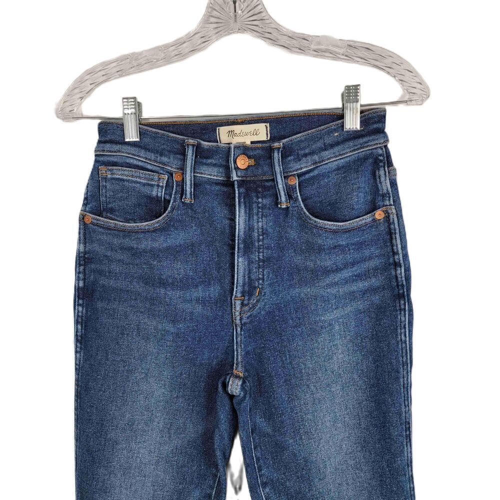 NWT Madewell DM568 Blue High Rise Womens Jeans Size 26 - Picture 2 of 9